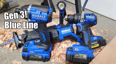 DEAL! Gen 3 Kobalt 4-Tool 24V Brushless Tool Combo Kit Review | Item #4913885 Model #KLC 4324A-03