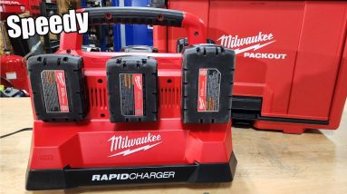 Milwaukee Tool M18 PACKOUT Six Bay RAPID Charger Review