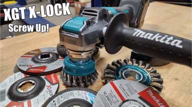 Ordered The Wrong Model - But Here is the Makita XGT GAG13Z X-Lock Angle Grinder