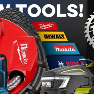 EVERY New TOOL Announced from Milwaukee, DeWALT, Makita, and more! The Tool Show!