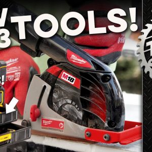 NEW TOOLS announced from Milwaukee, DeWALT, Ryobi and MORE! It's the Tool Show!
