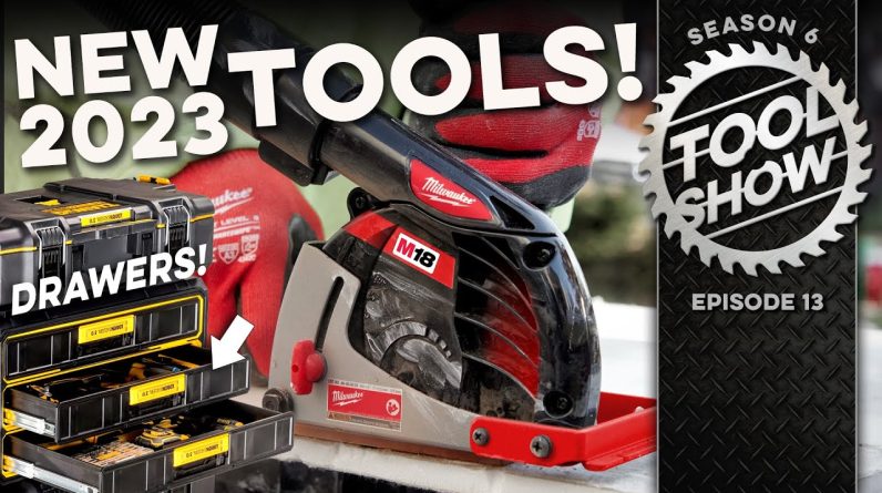 NEW TOOLS announced from Milwaukee, DeWALT, Ryobi and MORE! It's the Tool Show!