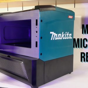 40v Makita Microwave Review. Yes... It's a Battery Powered Microwave.