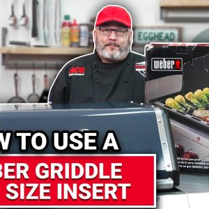 How To Use A Weber Griddle Full Size Insert - Ace Hardware