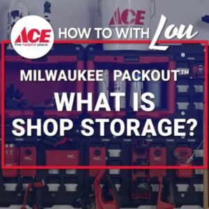 What Is Milwaukee® PACKOUT™ Shop Storage - Ace Hardware