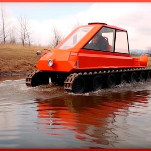 Man Builds Unbelievable AMPHIBIOUS Vehicle from Old Car Parts! | by @DonnDIY