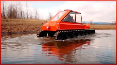 Man Builds Unbelievable AMPHIBIOUS Vehicle from Old Car Parts! | by @DonnDIY