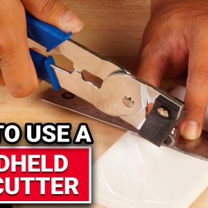 How To Use A Handheld Tile Cutter - Ace Hardware
