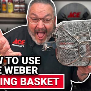 How To Use The Weber Crisping Basket - Ace Hardware