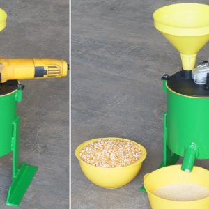 Angle Grinder HACK - How To Make A Corn Grinder | Simple Homemade Corn Grinder | DIY