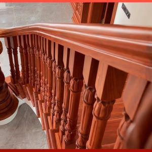 Installing a Natural Wooden Staircase & High-End Interior Home Upgrades