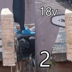 Makita 12v Baby Chainsaw VS Makita 18v Baby Chainsaw. What's the difference?