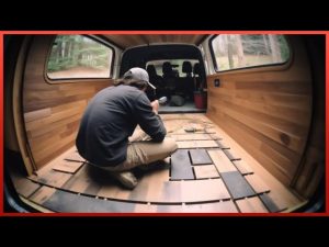 Man Builds Fully Functional TINY HOME on Truck | DIY Camping Caravan by @user-jx1em8bx3c