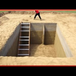 Man Builds Hidden Underground BUNKER in his Backyard | by @AleksandrKvasha