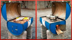 3 Amazing DIY Recycling Ideas to Make WOOD STOVES at Home | by @Creativeproject2020