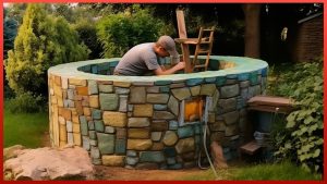 Building Amazing DIY Swimming Pool Low-Cost | Easy Step by Step by @kosyak