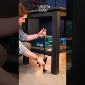 How to lift a table with clamps #shorts