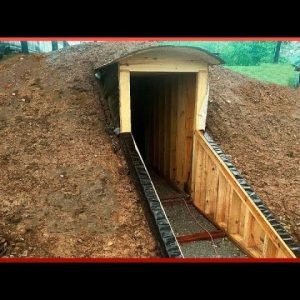 Family Builds Amazing Wood STORM SHELTER Underground | by @tickcreekranch9838