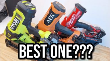 TTI Framing Nailer Showdown. Which one Drives Nails the Deepest?