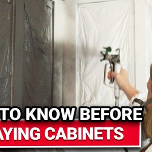 What To Know Before Spraying Cabinets - Ace Hardware