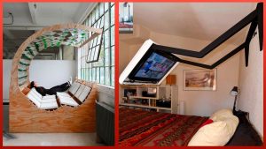Smart Furniture | Ingenious Space Saving Designs And Hidden Doors ▶14