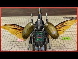 Man Turns DEAD Insects Into Mind Blowing ROBOTS | Cyborg Beetle & Lobster by @YiZhizhu