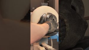 How to make a bowl with woodturning #shorts