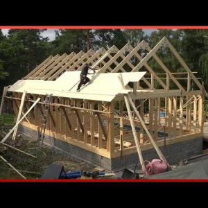 Man Rebuilds BURNED DOWN House From Scratch | Start to Finish by @mindsparx1