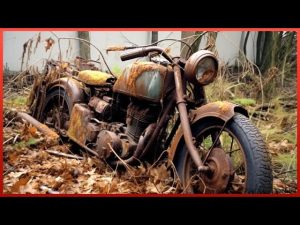 Man Restores 30-Years-Old Classic Motorcycle Back to New | Start to Finish by @LiveWithCreativity