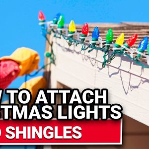 How To Attach Christmas Lights To Shingles - Ace Hardware