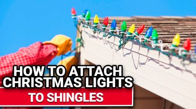 How To Attach Christmas Lights To Shingles - Ace Hardware