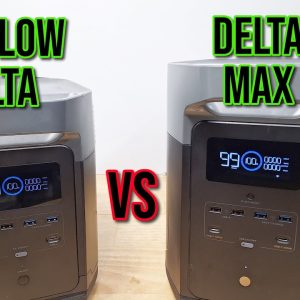 Ecoflow Delta MAX Review. How much better is it compared to the regular Ecoflow Delta?