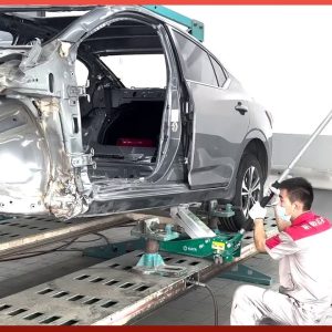 Amazing Repair of a Totally Destroyed Car | by @xinxianshi