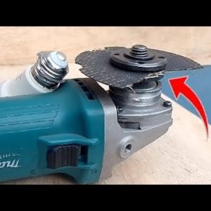 Electric angle grinder secrets that few know: don't throw away the broken disc