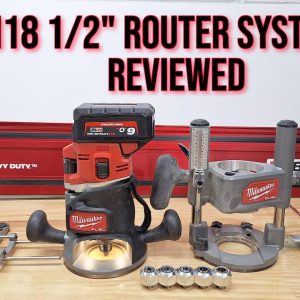 Milwaukee M18 1/2" Router Review with ALL Accessories