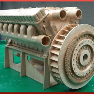 Man Builds Hyperrealistic Wood TANK at Scale | T-34 Replica by @WOODARTISANART