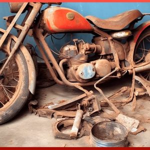 Man Spends 7 Months Restoring a Soviet Motorcycle Back to New | Start to Finish by @MRNVCDIY