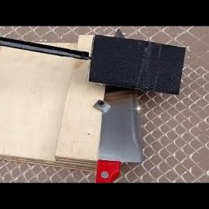 few know the secret of this homemade tool | keep the razor sharp