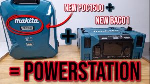 NEW Makita BAC01 Inverter AND NEW Makita PDC1500 Reviewed in the one video.