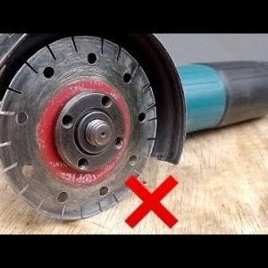 Don't waste money buying new discs, use this trick on your angle grinder and be surprised