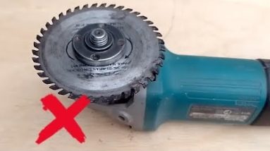 DIY Adapters for Electric Angle Grinder | Never make a mistake with an angle grinder