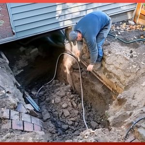 Digging Out 100 TONS of Soil in 5 Months to Build a Basement Under a House by @GoldsConcrete
