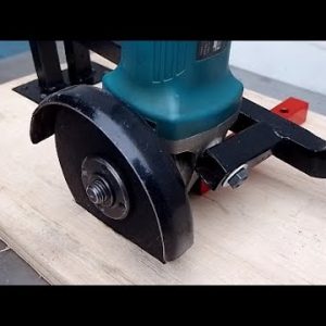 angle grinder ideas  and craftsman's tips - make precise cuts with an angle grinder
