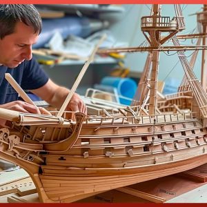 Man Builds Real-Life SHIPS at Scale to the Last Detail | Hyperrealistic Replicas by @alangomezcraft