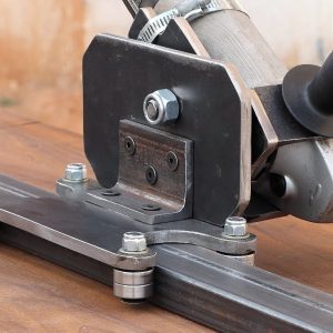 DIY Sliding Angle Grinder Cutting Jig To Make Straight Cuts