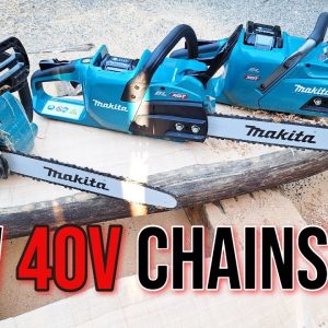Introducing The Latest Makita 40v Chainsaws!